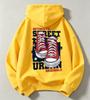 Winter and Autumn Gift Children's Warm Fur-Robed Hooded Sweatshirt - American Retro Casual Sporty Hooded Sweatshirt