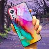 For Xiaomi 12T / 13T Case Tempered Glass SPACE Marble Luxury Hard Back Cover for Xiaomi 13T Pro / 12TPro Bumper for Xiaomi13T