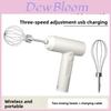 Electric Hand Mixer With Rechargeable Battery For Baking And Whipping Cream