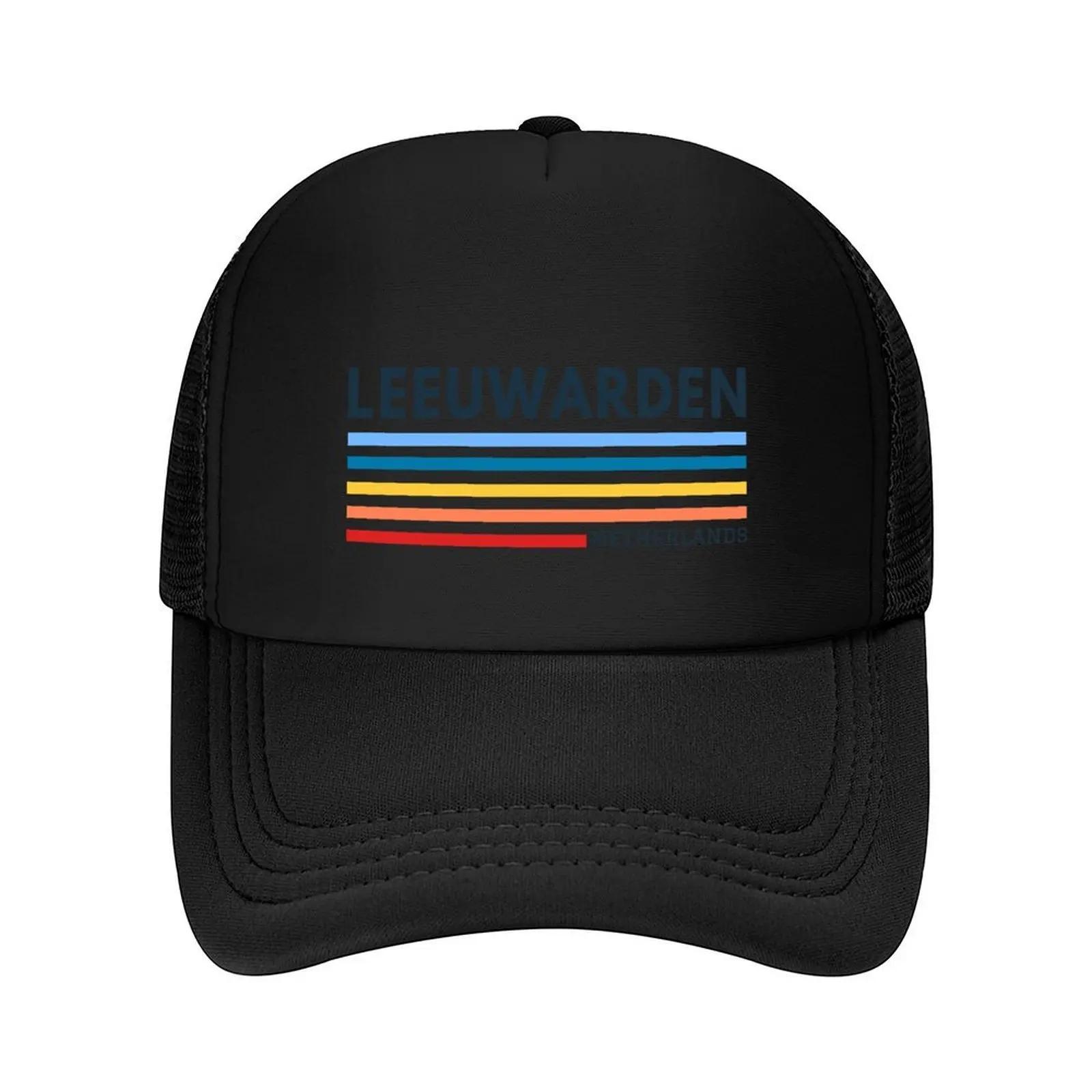 Leeuwarden Netherlands Baseball Cap Vintage F Trucker Hat Snap Back Hat Luxury Women Unisexs