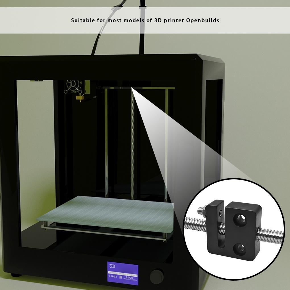 3D printer accessories T type anti\-backlash T8 screw 8mm POM square T8 nut