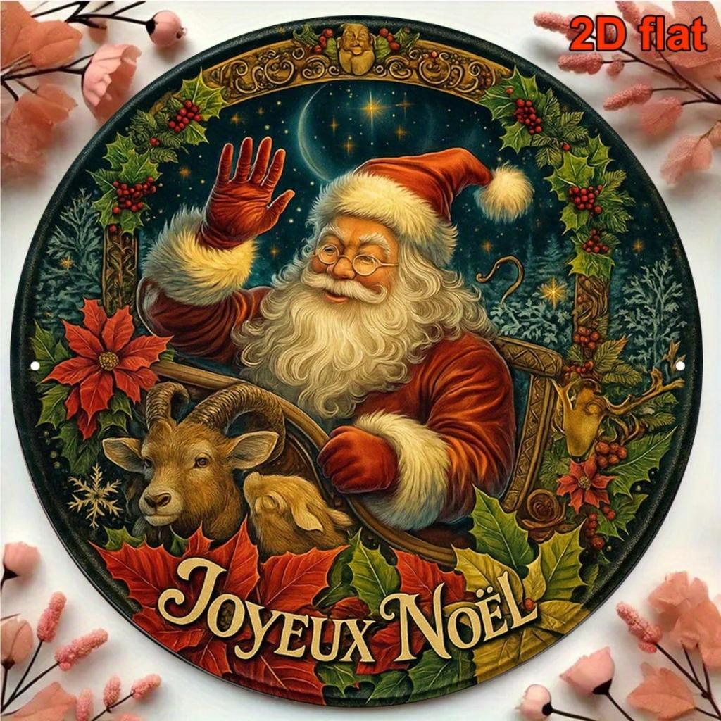 2D Flat Metal Wall Sign Decor