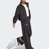 adidas Originals Women's Loose Fit Stand Collar Sports Casual Jacket Black Women IB7374