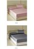A-Class Sateen Cotton Fitted Sheet Set - Stylish Solid Color, Non-Slip Mattress Protector Cover (3 Pieces)