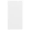 Wall Mounted TV Cabinet White 37 X 37 X 72 Cm Engineered Wood