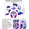 Gaming Wall Decals Glow In The Dark Game Wall Stickers Boy Gamer Video Game Controller Wall Decor for Boys Room Kids Bedroom Home Playroom Decoration