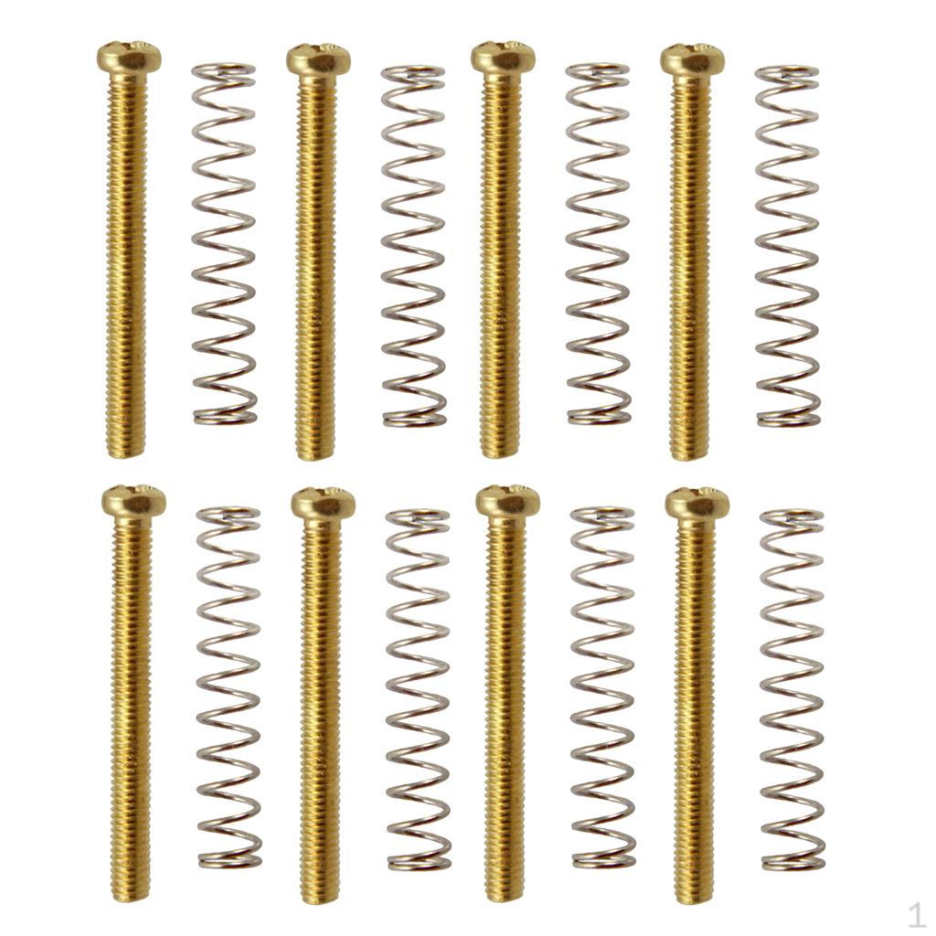 1 Paket Screws Springs M3 Durable for Electric Guitar Repair Tools