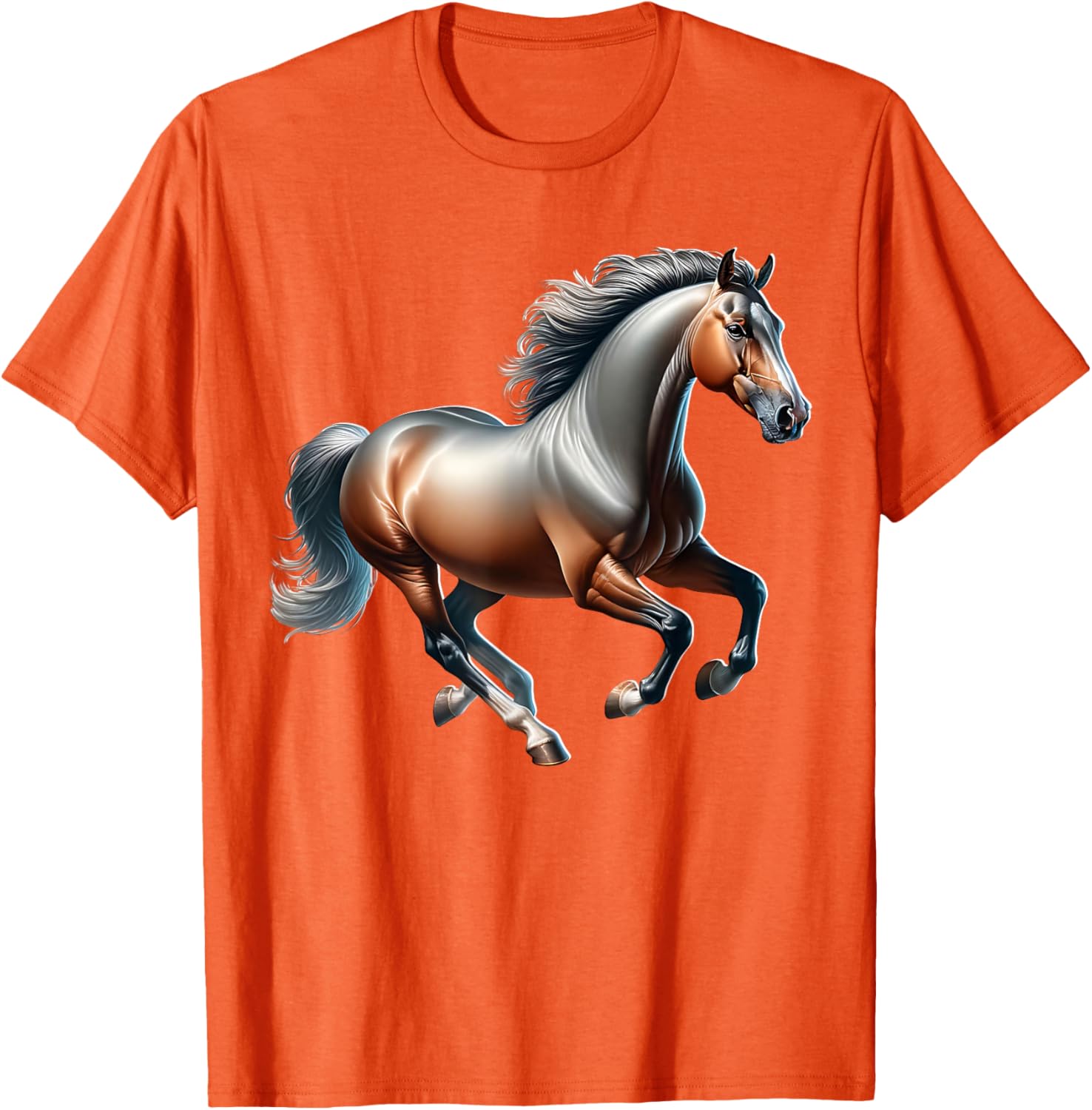 

Paso Fino Horse Graphic Print Men s Casual Cotton T-Shirt Breathable Trip Tee 4XL