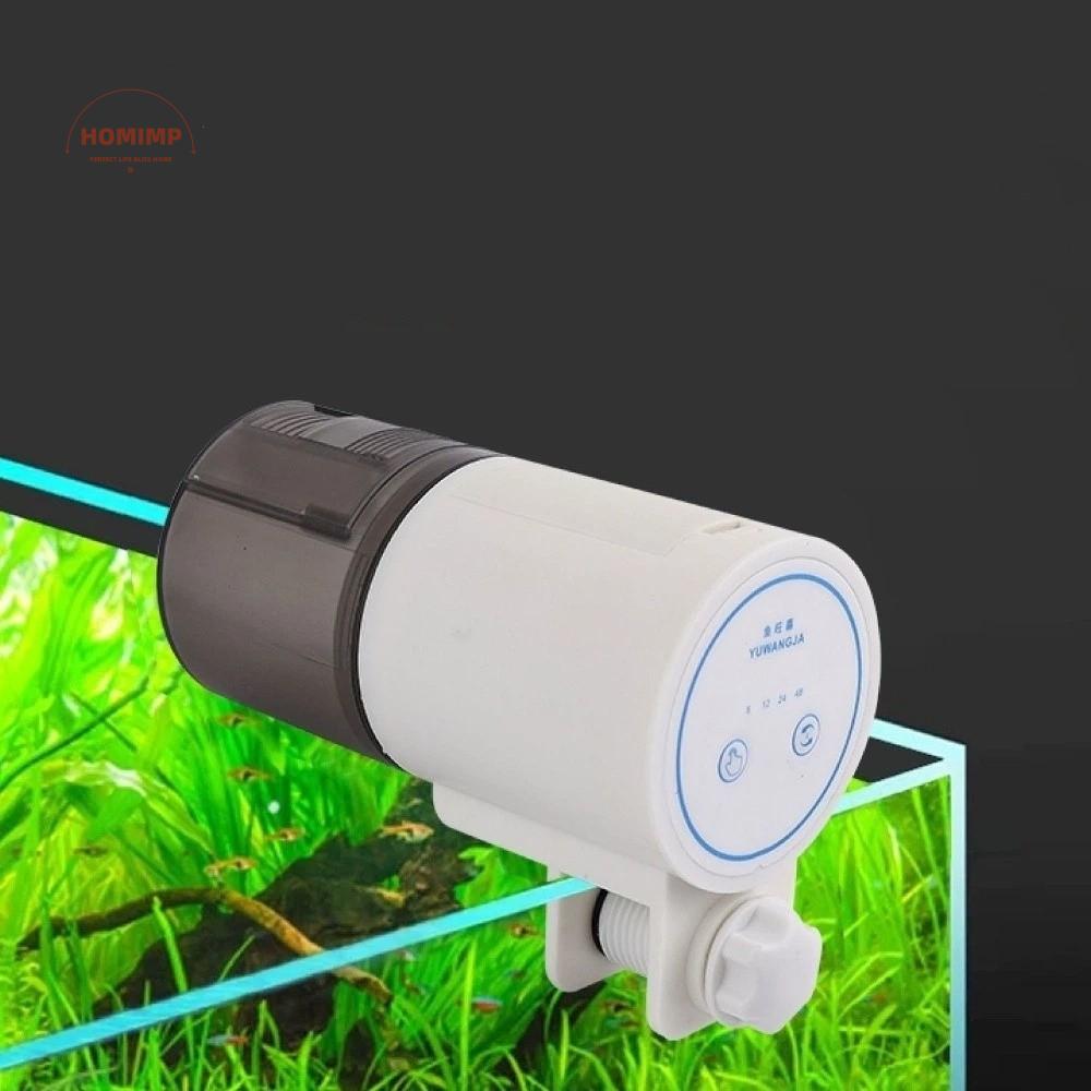 Moisture-Proof Automatic Fish Feeders Electric Large Capacity Fish Food Dispenser Silent Plastic Smart Timer Feeder Fish Farming