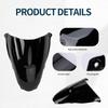 Motorcycle Windshield Windscreen Wind Deflector Front Flyscreen Double Bubble for RS125 2006 2010 2007 2008 2009