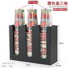 Bamboo/Black red Acrylic Storage Rack Coffee Tea Shop Cup Holder many grid Appliances Disposable Frame Taker
