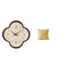 Elegant Decorative Clock And Cushion Cover for Home Office Bedroom Kitchen Dining Room Living