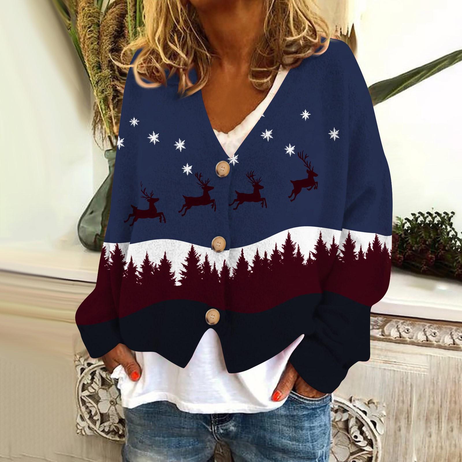 

Женское модное короткое пальто, повседневное, с длинным рукавом, с принтом, однобортный плюшевый топ L тёмно-синий