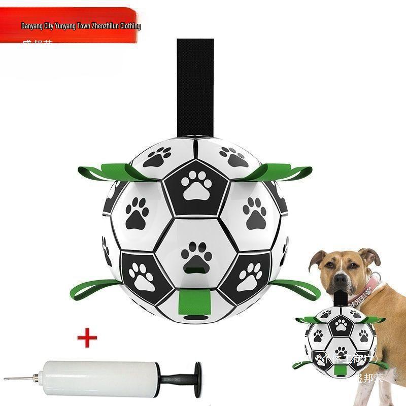 Kousavá interaktivní fotbalová hračka pro psy, odolná proti kousnutí, pro malé i velké psy