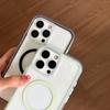 Luxury Candy Shockproof Bumper Clear For Magsafe Case for iPhone17 16 15 14 13 12 11 Pro Max Plus Magnetic Wireless Charging Cover