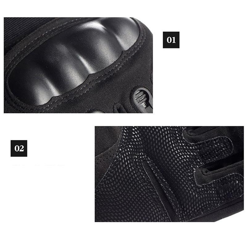 Gloves Cycling Men Women Half Finger Hard Shell Gloves Spring Summer Training Combat Protection Motorcycle Gloves Climb