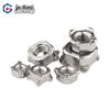 Four-Corner Square Weld Nut