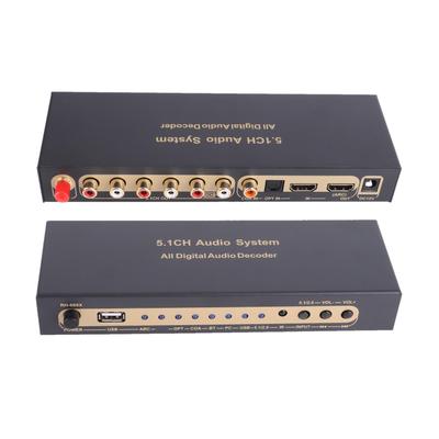 HDMI Audio Analogowy Dźwięk Przestrzenny Dźwięk Dźwięk HD Multimedia Cyfrowy Ekstraktor Dźwięku Konwerter do Domu i Ekstraktor, Dekoder, Dekoder 5.1CH,