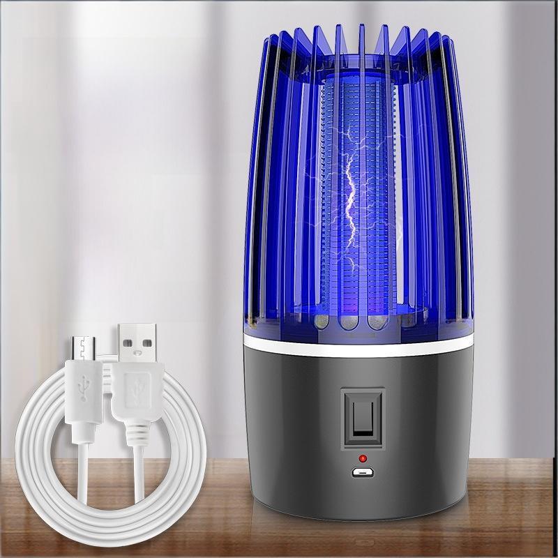 Electric Mosquito Killer Lamp With Usb Rechargeable And Night Light For Indoor Outdoor Use