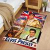 Elvis Presley Floor Mat Suitable for Hallway Balcony Dormitory Study Room Antislip Carpet Anime Office Decor Perfect Gift for Women/Men