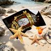 Custom Name Personalized Ajax Print Beach Towel, for Trip Camping Beach Party Home Decor, Birthday Gift for Family & Friends