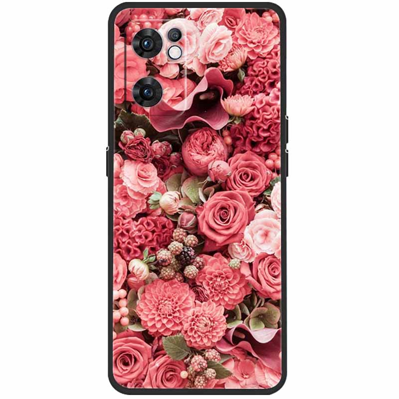 Hülle für Oppo Find X5 Lite Hülle Katze Weiches Silikon TPU Rückabdeckungen für Oppo Find X5 Lite 5G Hülle CPH2371 Stoßfest Coque Fundas