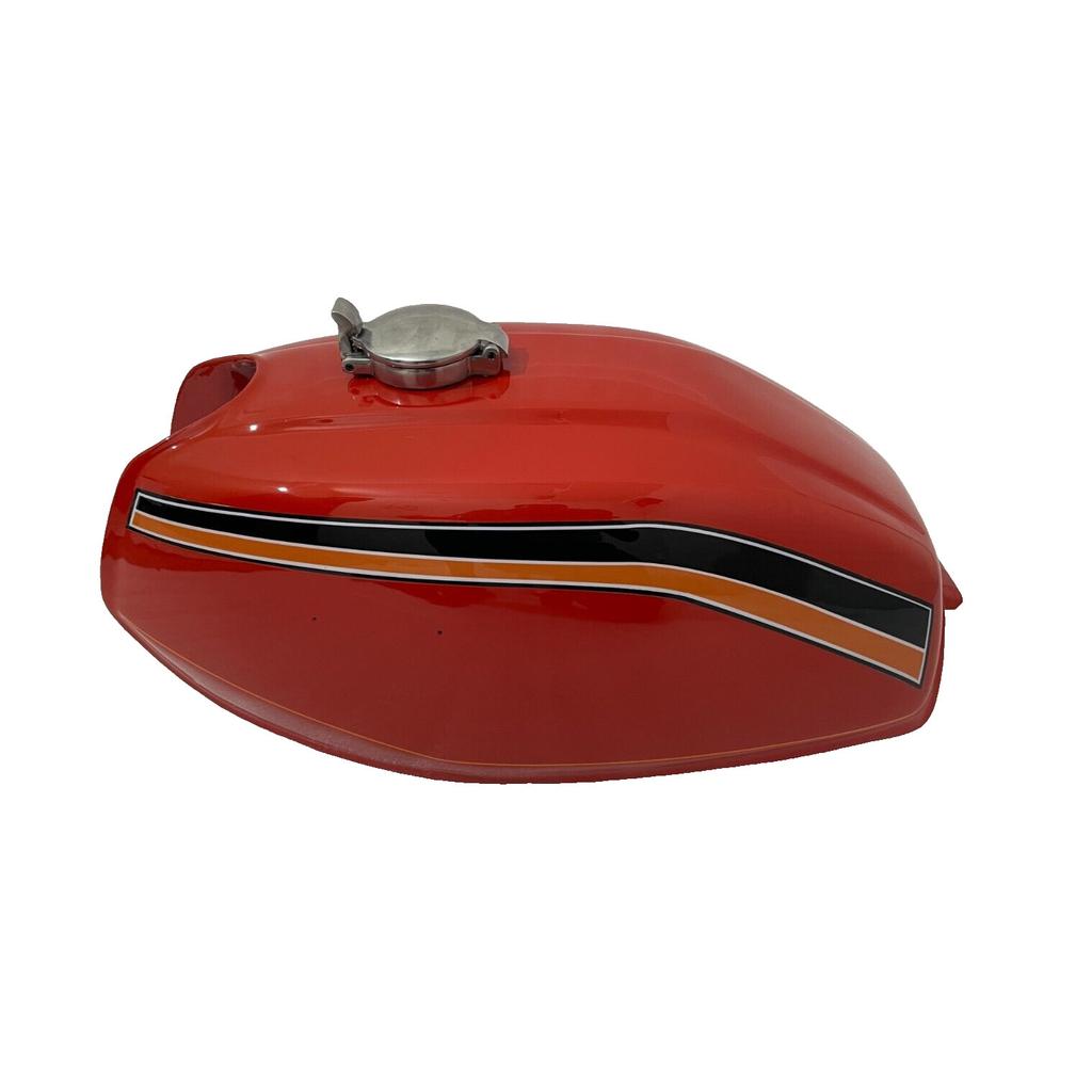 Honda CB400 CB400A 1978 Red Painted Steel Petrol Fuel Gas Tank + Cap |Fit For