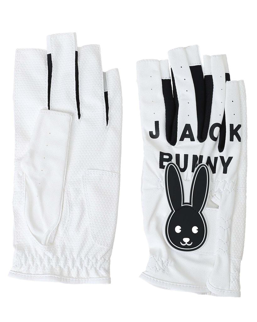 Continuing standard product glove both nail Golf gloves S [Jack Bunny] Ladies' (for hands, through) / / 262-5985101 030_White (19~20cm)