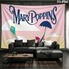Magic Nanny Wall tapestry, aesthetic printed fabric blanket, suitable for bedroom, living room, and home decor.