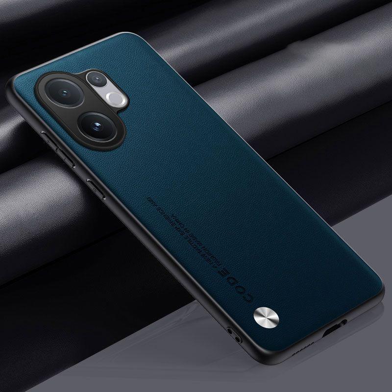PU Leather Case For Vivo V60 5G Back Cover Silicone Full Camera Protection Phone Case For Vivo V2511 V 60 VivoV60 Matte Capa