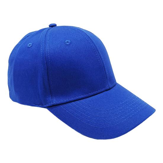 

Baseball Hat Adjustable Size Sun Protection Outdoor Sports Fitness Hat with Extended Curved Brim All Seasons Wear королевский синий