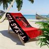 Texas Tech Red Raiders Print Beach Towel, Large Soft Quick Dry Towel for Beach Camping Swimming