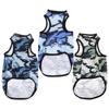 3Pcs Dog Camouflage Vest Stylish Pet Apparel Comfortable Pullover Design Dirt Resistant for Daily Wear Small Dogs Only