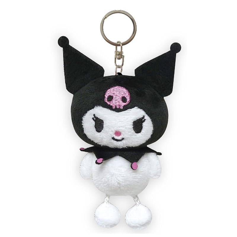 

[K&Company] Kuromi [Keychain Mascot] Sitting Plush Toy Legs series Sanrio