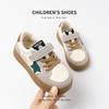 Korean Version of Velvet Girls' Shoes Casual Two Cotton Children's Sports Shoes 2025 New Autumn and Winter Older Children's Board Shoes Flat Bottom