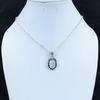 Beautiful Milky Opal Gemstone Silver Pendant In 925 Sterling Silver- Handmade Design, Everyday Wear Jewelry, Unique Pendant Wadding Gift