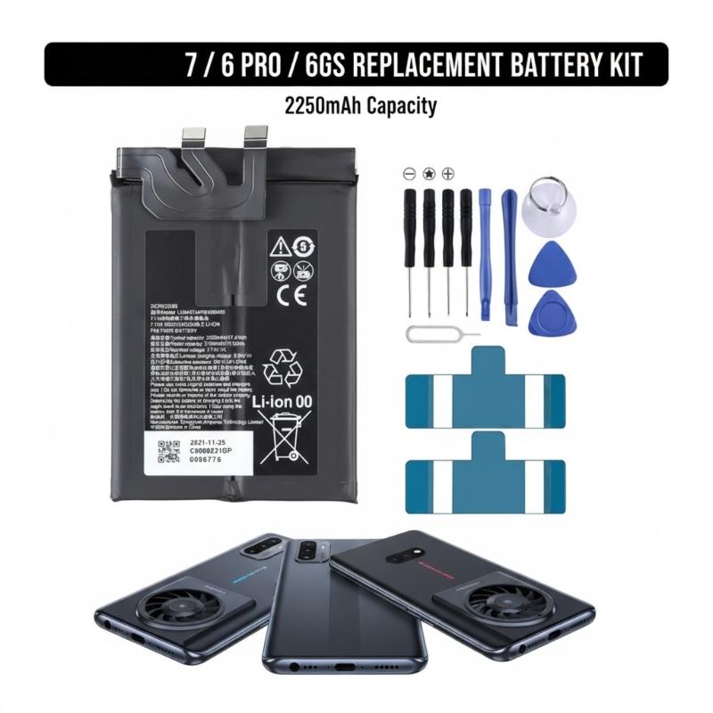 Premium 2250mAh Replacement Battery Compatibles Popular Mobile Device Large Capacity