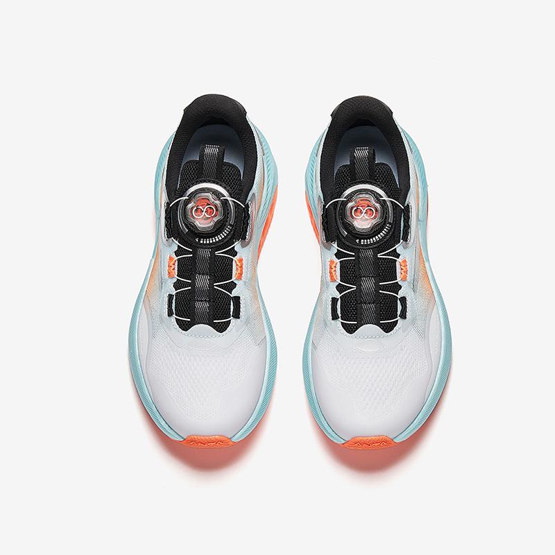 Anta Kids Arch Synthetic Leather Fabric Lightweight Comfortable Versatile Breathable Shock Absorption Support Low Top Running Shoes 312525507