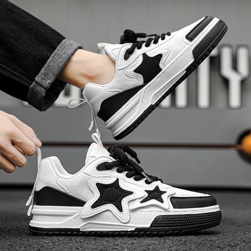 European Station Fashion Brand Casual Sports Shoes Male Low-top New Explosive Students All Match Non-slip Board Shoes Female