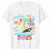 2025 Cruise Squad T-Shirts Family Siblings Adult Child Party Tops Vacation Tees Family Matching Shirt Cruise Squad Tshirt