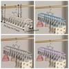 with 20 Clips Sock Drying Rack Stainless Steel Clothes Hanger Baby Sock Clips  Laundry Room