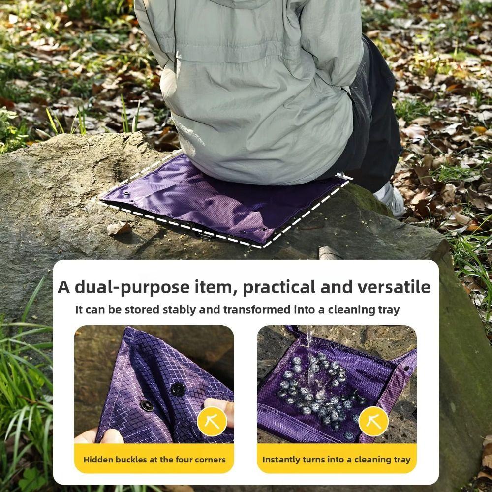 Foldable Portable Camping Mat Waterproof Outdoor Moisture-proof Pad Music Festival