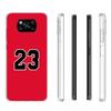 Basketball 23 24 8 Number Case Phone Cover for Xiaomi Poco X3 Nfc X5 X6 X7 X4 Gt F6 F5 Pro F4 F3 M5S M5 M4 M3 5G Trend Fundas Po