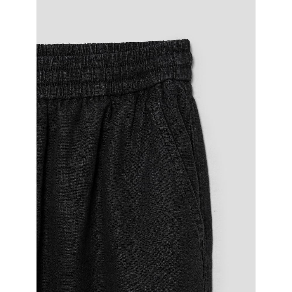 8SECONDS Linen-Like Dyed Easy Pants Black (424621Ly15)