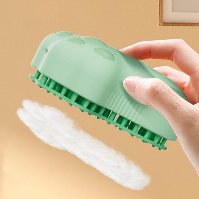 Pet Steam Brush Dog Shedding Steam Massage Comb Cat Cleaning Brush Ergonomic Skin Friendly Pet Deshedding Comb for Veterinarians