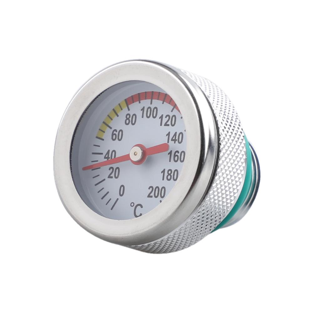 M30x1.5 M20x1.5 Motorcycle Oil Temperature Gauge Engine Oil Pressure Gauge Universal Fit