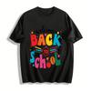 Welcome Back To School Graphic Tee Kids Casual School Season Top Pure Cotton T-shirt