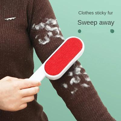 Odstraňovač chlupů pro domácí mazlíčky Válečky štětce Oděvy Odstraňovač chlupů 2stranný kartáč Prach Lepkavý čistič srsti Zapper Čištění domácích chlupů Nástroje