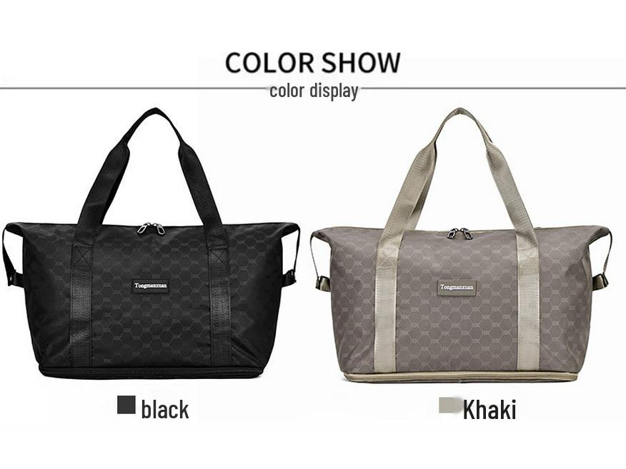 Large Capacity Women's Travel Storage Bag: Lightweight, Portable Canvas for Short Trips