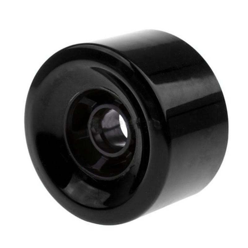 Street Wheel for Skateboards PU Skateboard Cruiser Wheel Replacement Longboards Wheels with Bearings, Soft Cruiser Wheel